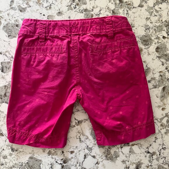 Old Navy hot pink polka shorts sz 5 - Picture 3 of 4